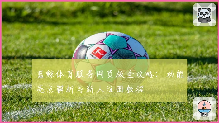 蓝鲸体育服务网页版全攻略：功能亮点解析与新人注册教程